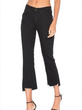 MOTHER The Insider Crop Two Step Fray in color “Not Guilty”